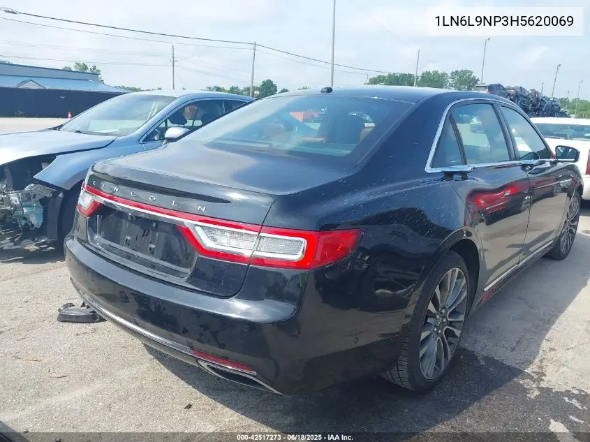 2017 Lincoln Continental Reserve VIN: 1LN6L9NP3H5620069 Lot: 42517273