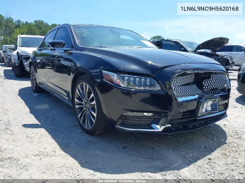 2017 Lincoln Continental Reserve VIN: 1LN6L9NC9H5620168 Lot: 42629406