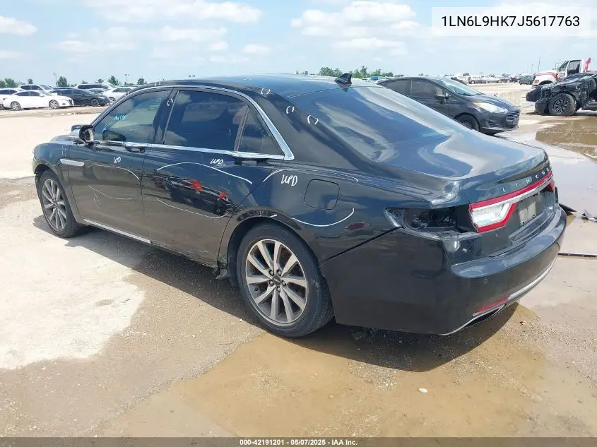 2018 Lincoln Continental Livery VIN: 1LN6L9HK7J5617763 Lot: 42191201