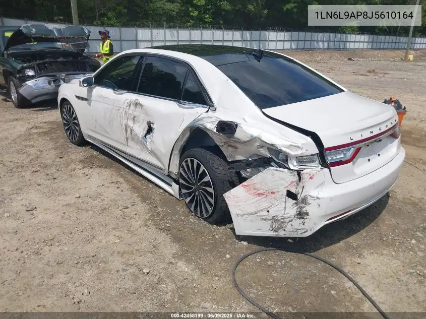 2018 Lincoln Continental Black Label VIN: 1LN6L9AP8J5610164 Lot: 42458199