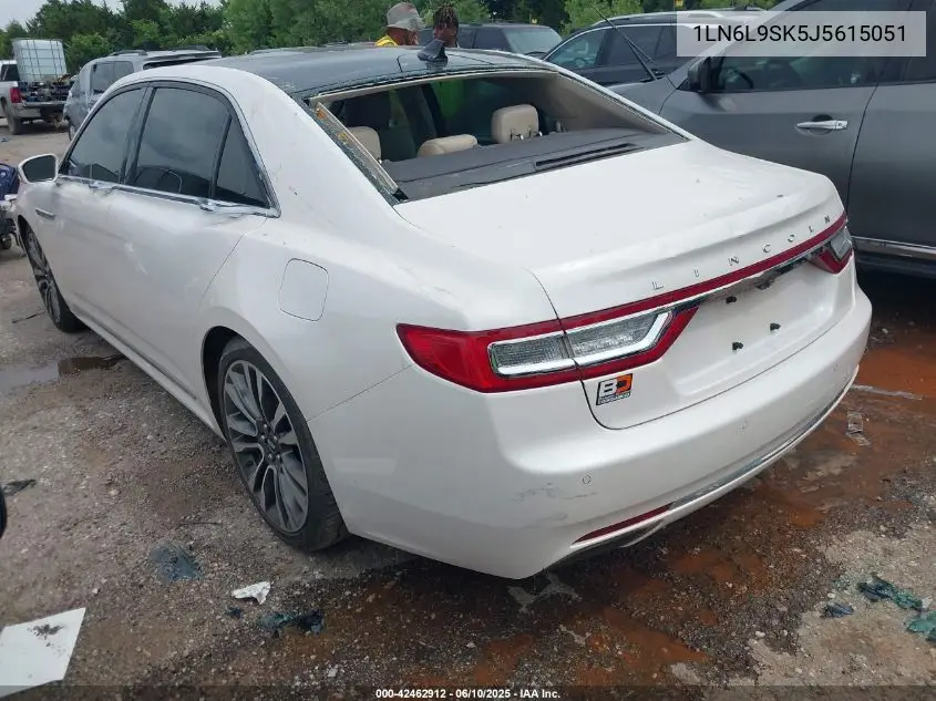 2018 Lincoln Continental Select VIN: 1LN6L9SK5J5615051 Lot: 42462912