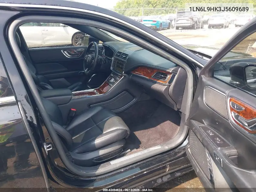 2018 Lincoln Continental Livery VIN: 1LN6L9HK3J5609689 Lot: 42494624