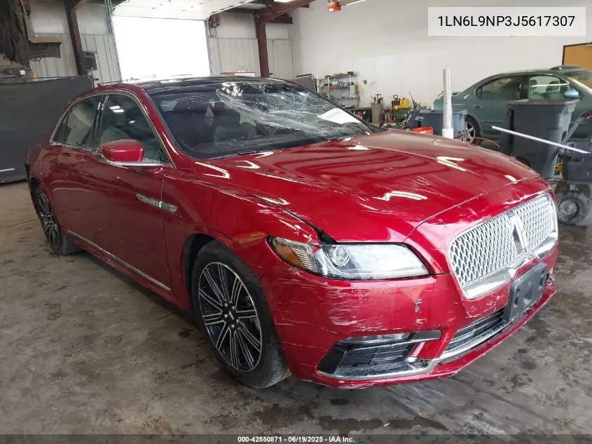 2018 Lincoln Continental Reserve VIN: 1LN6L9NP3J5617307 Lot: 42550871