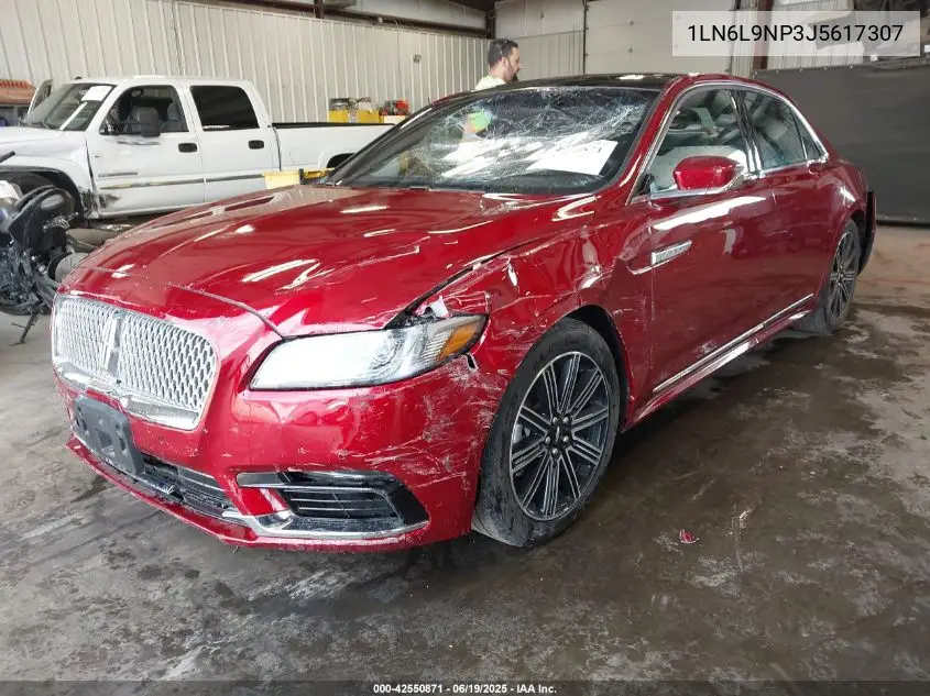 2018 Lincoln Continental Reserve VIN: 1LN6L9NP3J5617307 Lot: 42550871