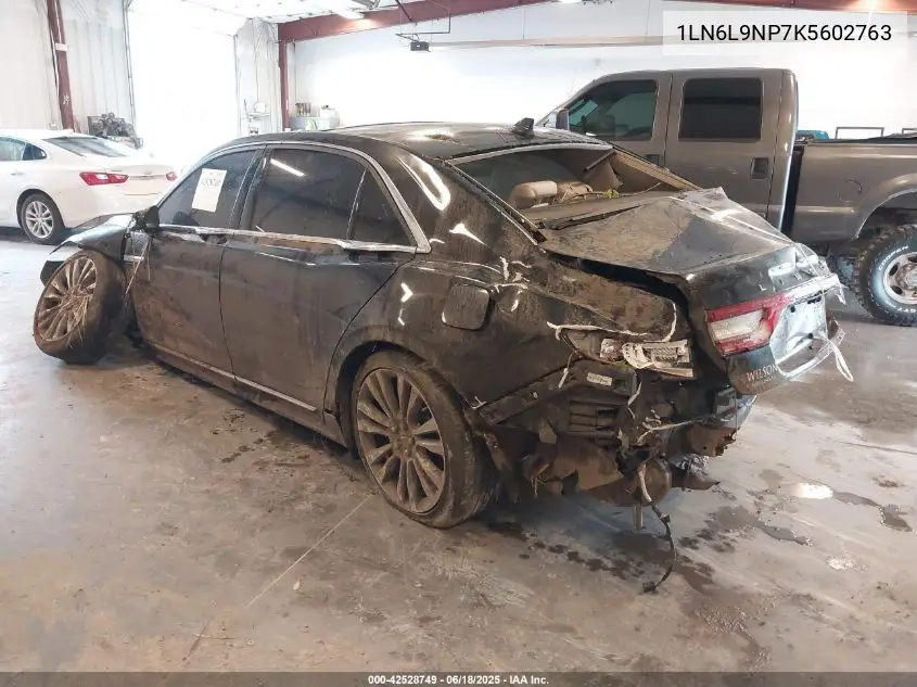 2019 Lincoln Continental Reserve VIN: 1LN6L9NP7K5602763 Lot: 42528749
