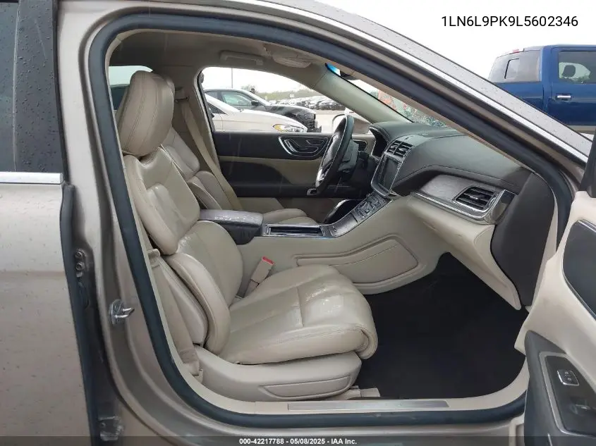 2020 Lincoln Continental Standard VIN: 1LN6L9PK9L5602346 Lot: 42217788