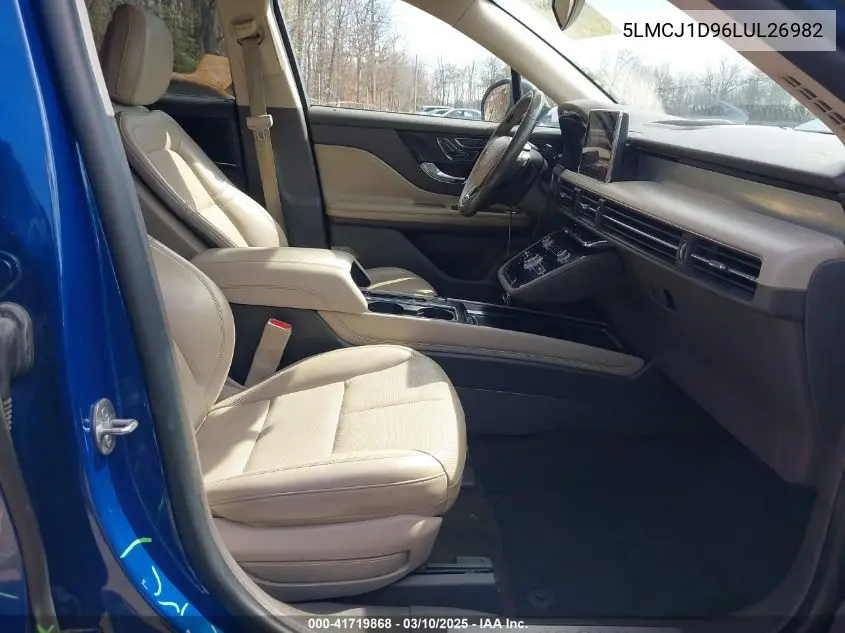 2020 Lincoln Corsair Standard VIN: 5LMCJ1D96LUL26982 Lot: 41719868