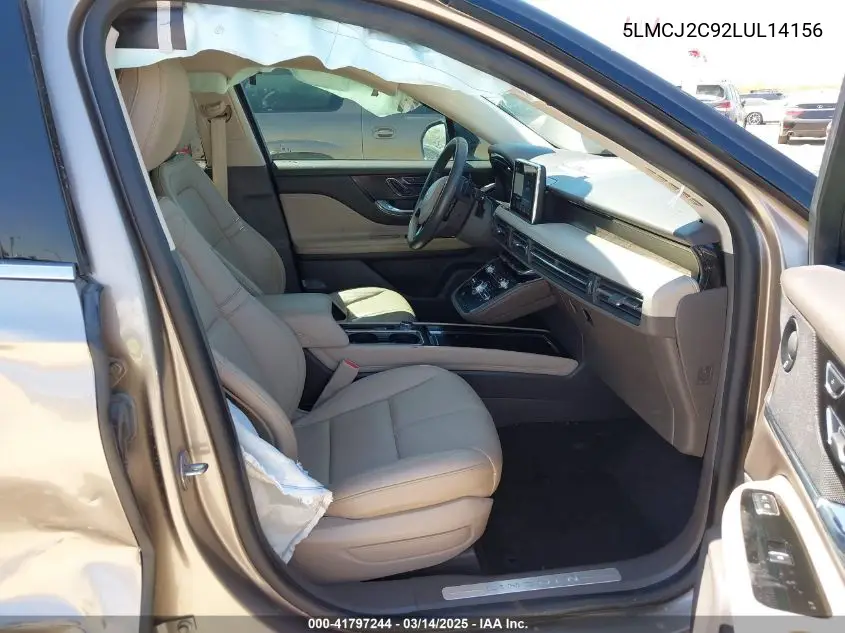 2020 Lincoln Corsair Reserve VIN: 5LMCJ2C92LUL14156 Lot: 41797244