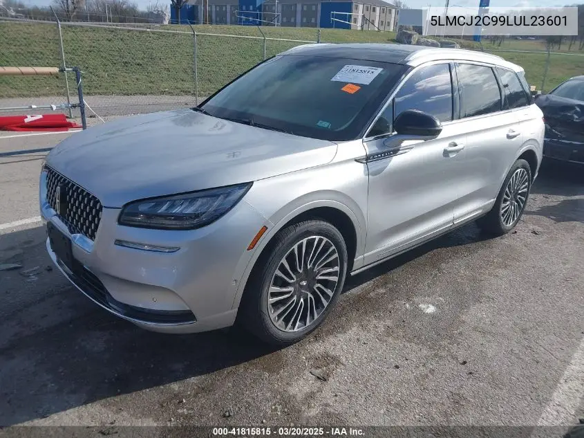 2020 Lincoln Corsair Reserve VIN: 5LMCJ2C99LUL23601 Lot: 41815815