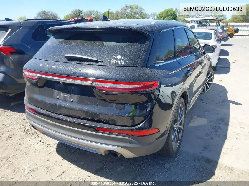 2020 Lincoln Corsair Reserve VIN: 5LMCJ2C97LUL09633 Lot: 41848334