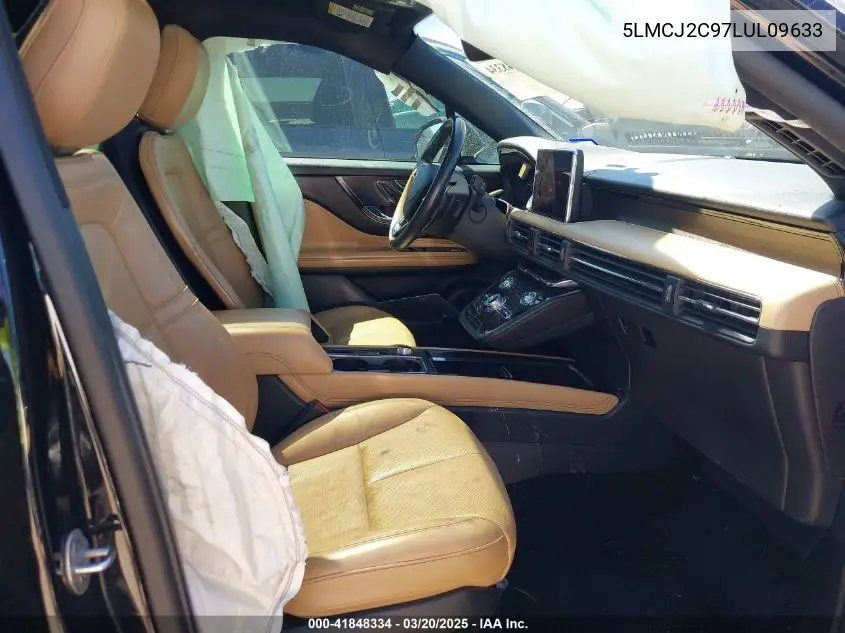 2020 Lincoln Corsair Reserve VIN: 5LMCJ2C97LUL09633 Lot: 41848334