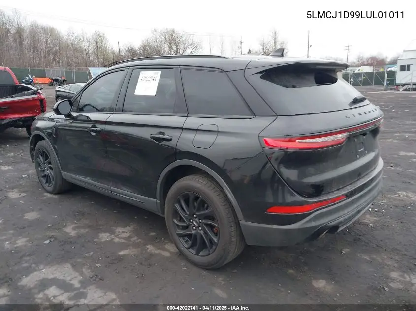 2020 Lincoln Corsair Standard VIN: 5LMCJ1D99LUL01011 Lot: 42022741