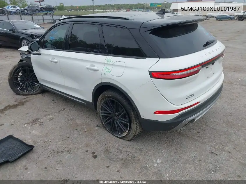 2020 Lincoln Corsair Standard VIN: 5LMCJ1C9XLUL01987 Lot: 42044327