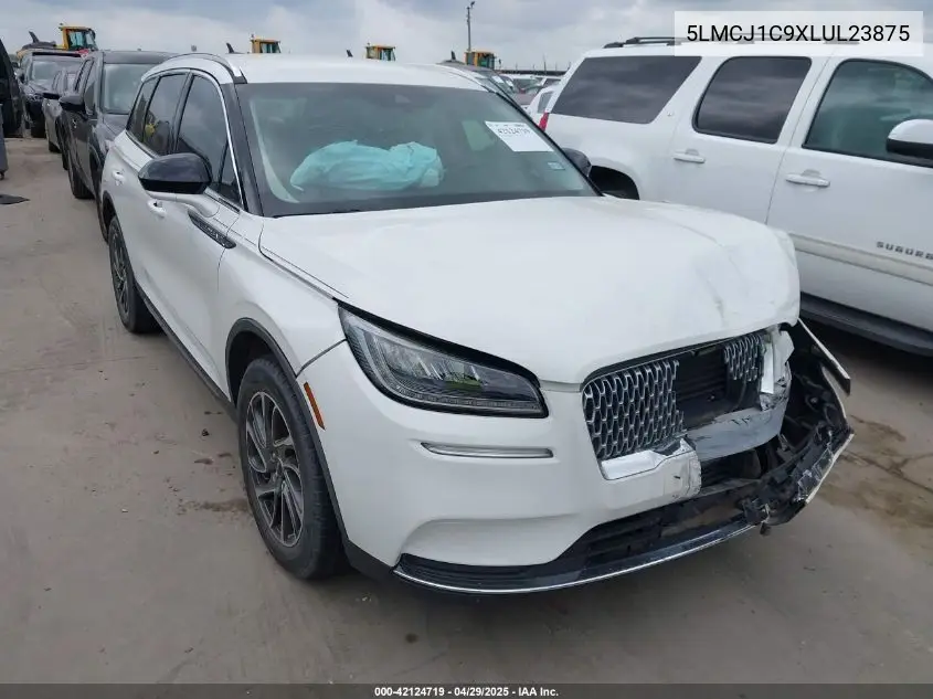 2020 Lincoln Corsair Standard VIN: 5LMCJ1C9XLUL23875 Lot: 42124719