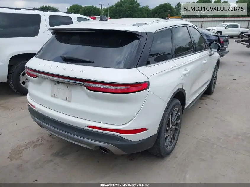 2020 Lincoln Corsair Standard VIN: 5LMCJ1C9XLUL23875 Lot: 42124719