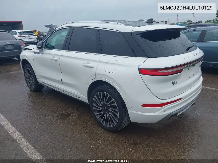 2020 Lincoln Corsair Reserve VIN: 5LMCJ2DH4LUL10129 Lot: 42167087