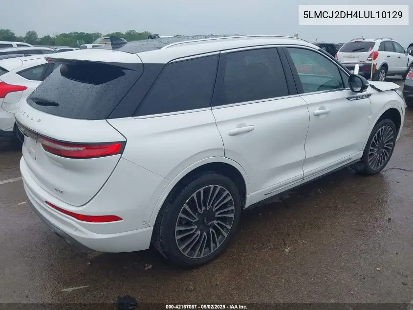 2020 Lincoln Corsair Reserve VIN: 5LMCJ2DH4LUL10129 Lot: 42167087