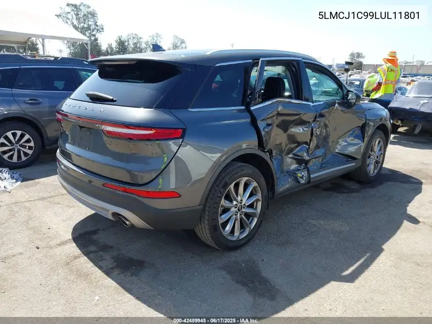 2020 Lincoln Corsair VIN: 5LMCJ1C99LUL11801 Lot: 42489945