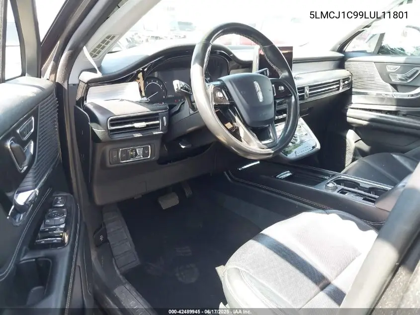 2020 Lincoln Corsair VIN: 5LMCJ1C99LUL11801 Lot: 42489945