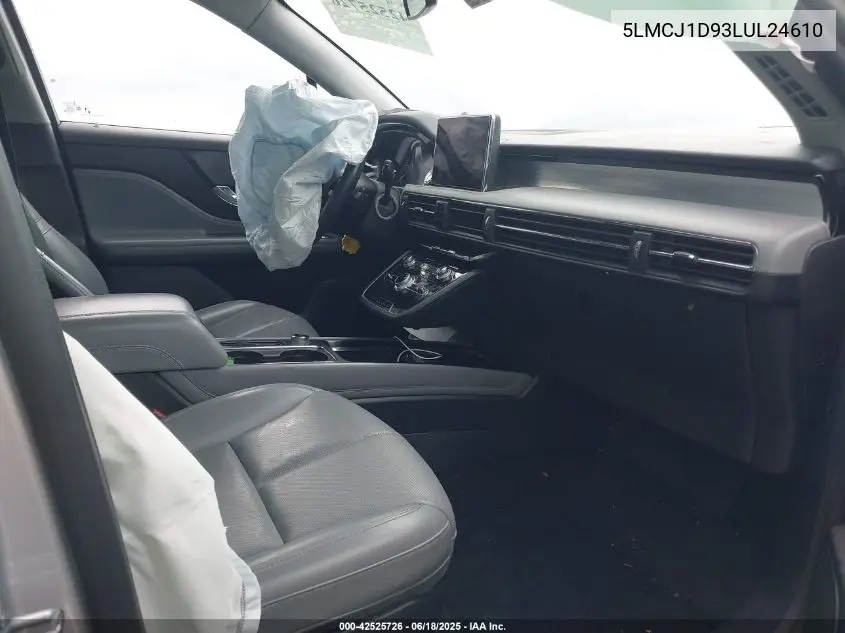 2020 Lincoln Corsair Standard VIN: 5LMCJ1D93LUL24610 Lot: 42525726