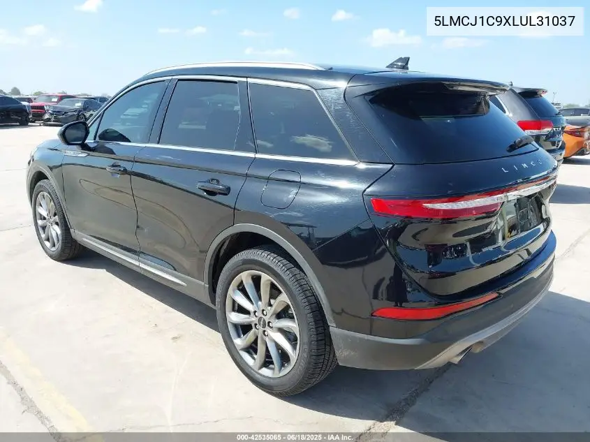 2020 Lincoln Corsair Standard VIN: 5LMCJ1C9XLUL31037 Lot: 42535065
