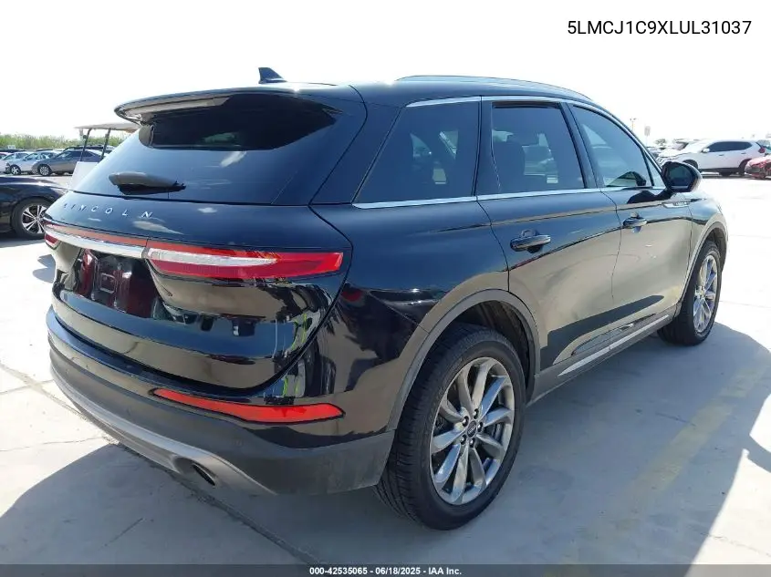 2020 Lincoln Corsair Standard VIN: 5LMCJ1C9XLUL31037 Lot: 42535065