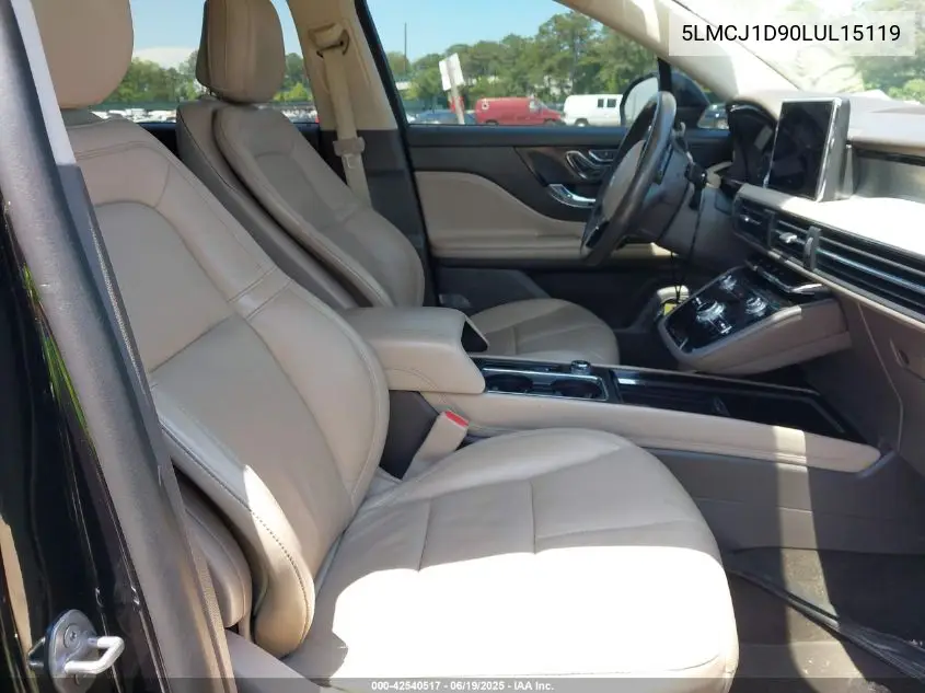 2020 Lincoln Corsair Standard VIN: 5LMCJ1D90LUL15119 Lot: 42540517