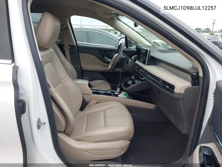 2020 Lincoln Corsair Standard VIN: 5LMCJ1D98LUL12257 Lot: 42600531