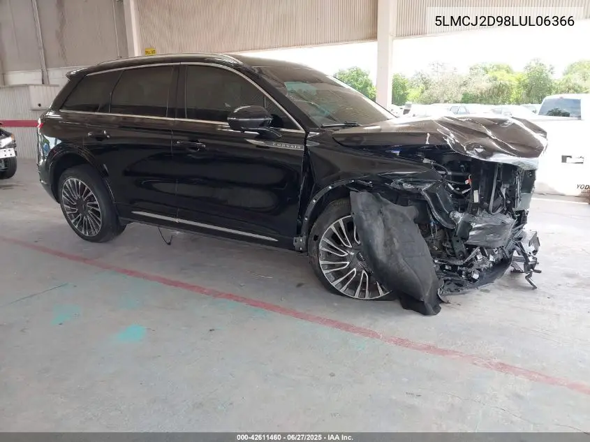 2020 Lincoln Corsair Reserve VIN: 5LMCJ2D98LUL06366 Lot: 42611460