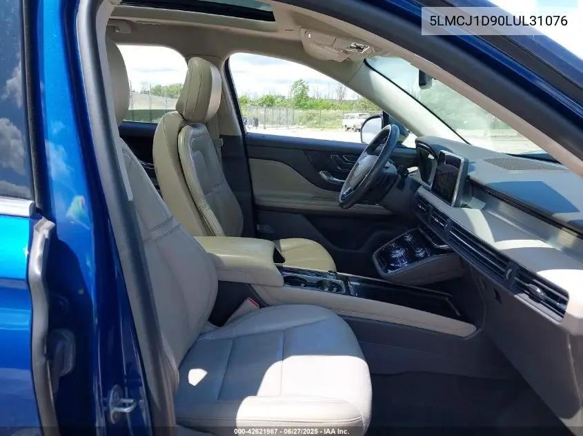 2020 Lincoln Corsair Standard VIN: 5LMCJ1D90LUL31076 Lot: 42621987