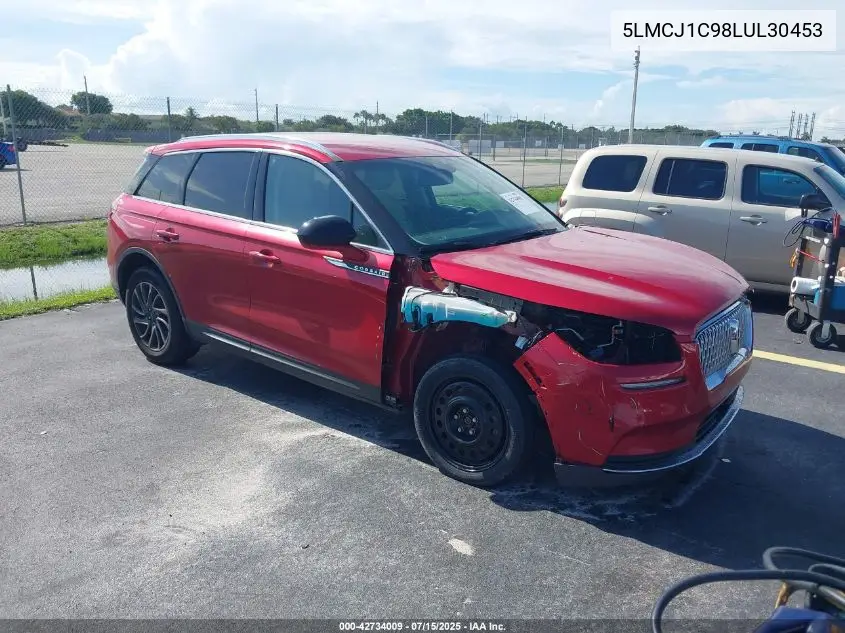 2020 Lincoln Corsair Standard VIN: 5LMCJ1C98LUL30453 Lot: 42734009