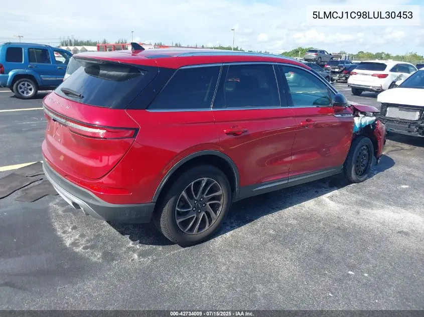 2020 Lincoln Corsair Standard VIN: 5LMCJ1C98LUL30453 Lot: 42734009