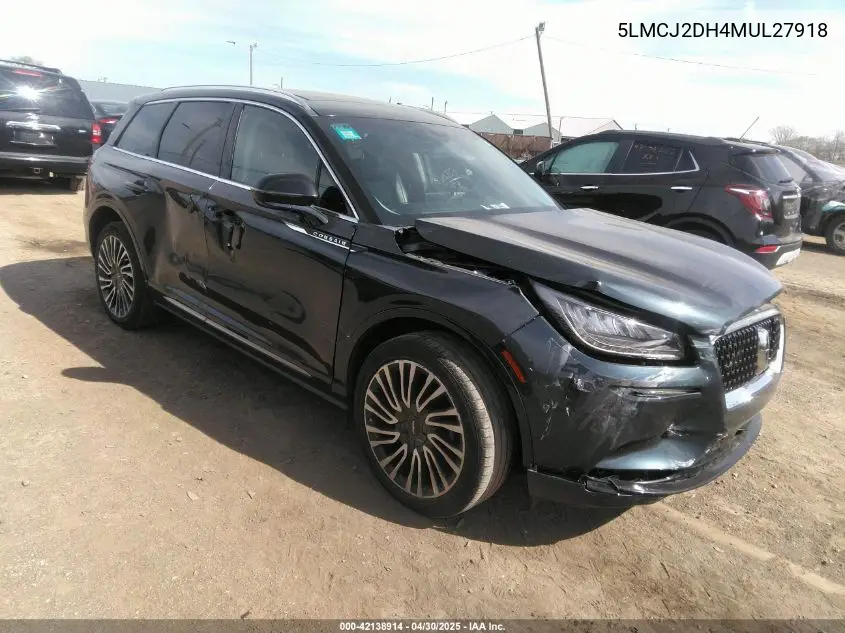 2021 Lincoln Corsair Reserve VIN: 5LMCJ2DH4MUL27918 Lot: 42138914
