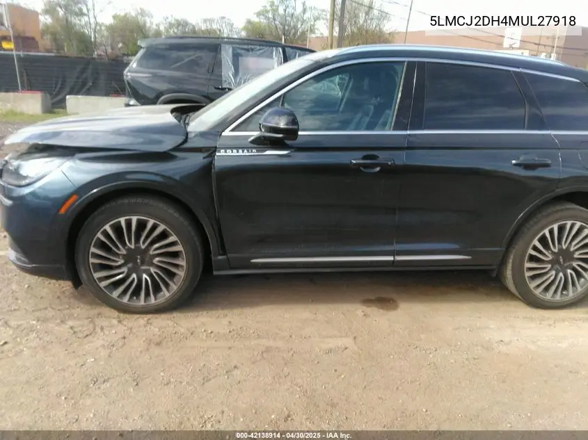 2021 Lincoln Corsair Reserve VIN: 5LMCJ2DH4MUL27918 Lot: 42138914