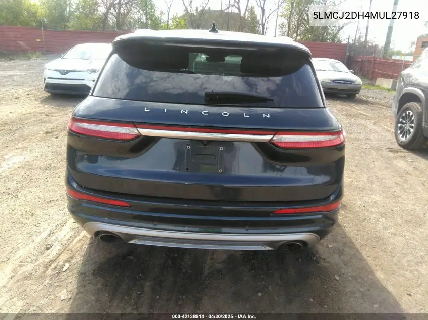 2021 Lincoln Corsair Reserve VIN: 5LMCJ2DH4MUL27918 Lot: 42138914