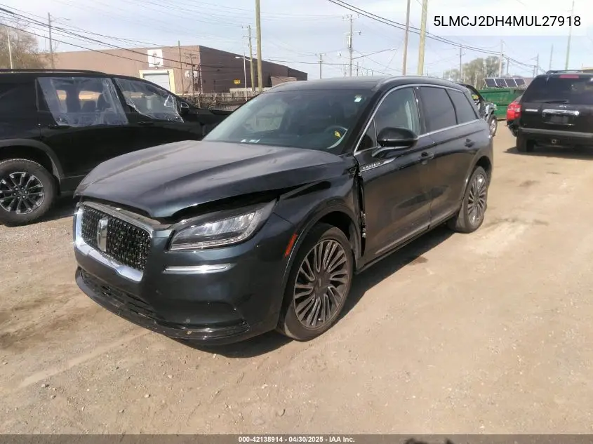 2021 Lincoln Corsair Reserve VIN: 5LMCJ2DH4MUL27918 Lot: 42138914