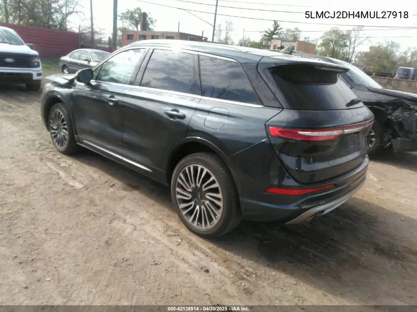 2021 Lincoln Corsair Reserve VIN: 5LMCJ2DH4MUL27918 Lot: 42138914