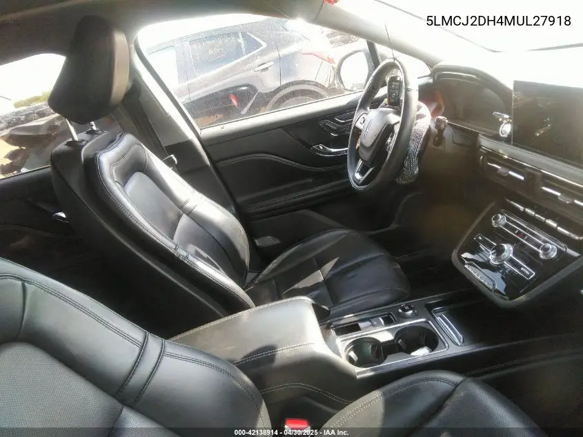 2021 Lincoln Corsair Reserve VIN: 5LMCJ2DH4MUL27918 Lot: 42138914