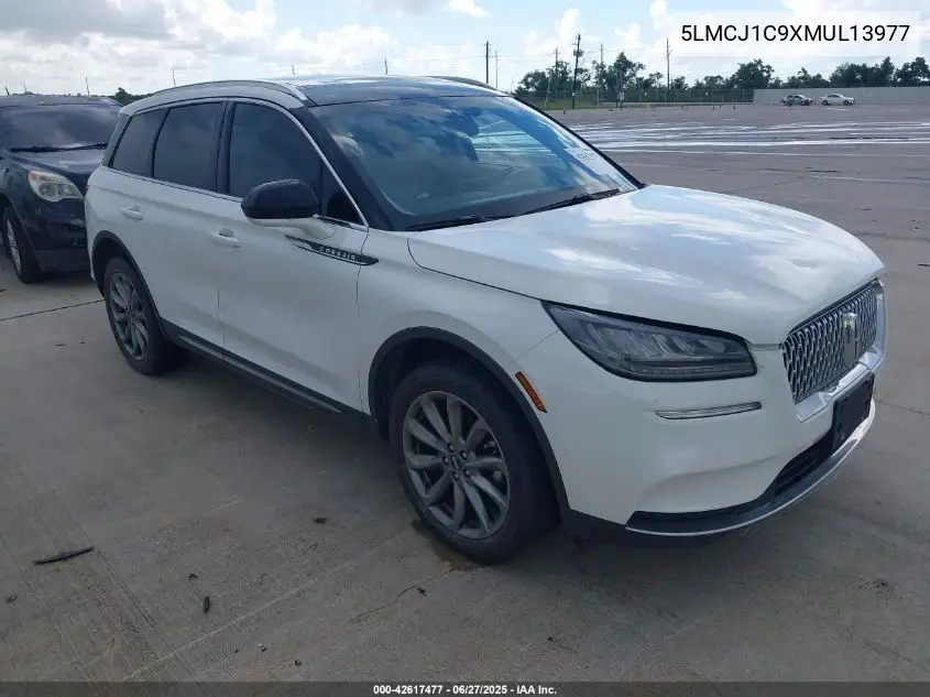 2021 Lincoln Corsair Standard VIN: 5LMCJ1C9XMUL13977 Lot: 42617477