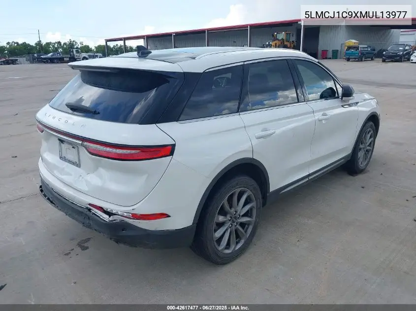 2021 Lincoln Corsair Standard VIN: 5LMCJ1C9XMUL13977 Lot: 42617477