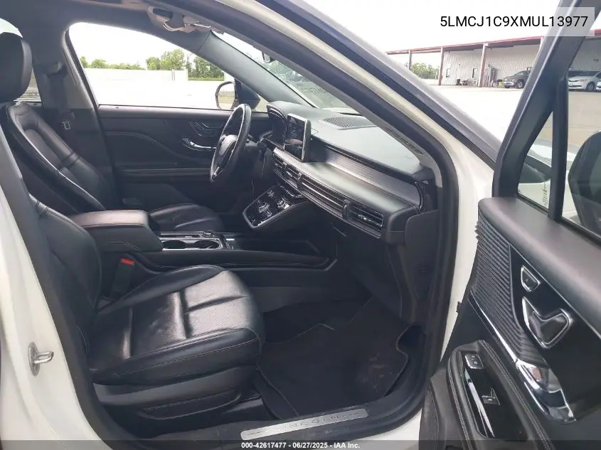 2021 Lincoln Corsair Standard VIN: 5LMCJ1C9XMUL13977 Lot: 42617477
