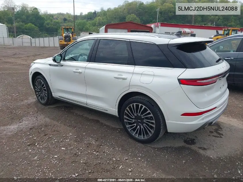 2022 Lincoln Corsair Reserve VIN: 5LMCJ2DH5NUL24088 Lot: 42172391