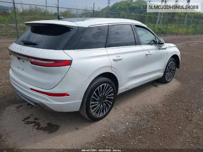 2022 Lincoln Corsair Reserve VIN: 5LMCJ2DH5NUL24088 Lot: 42172391