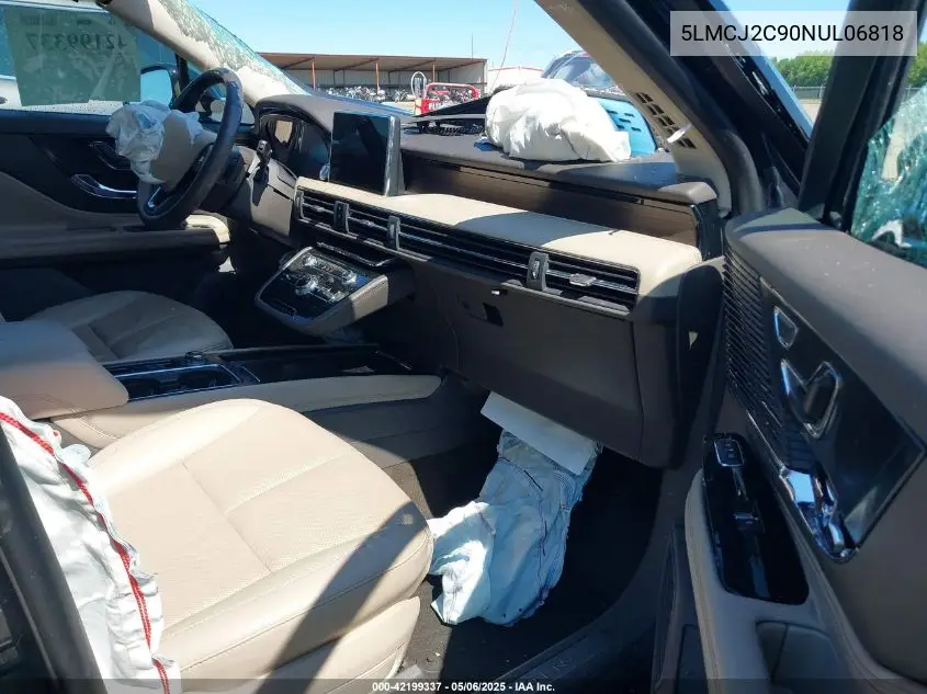 2022 Lincoln Corsair Reserve VIN: 5LMCJ2C90NUL06818 Lot: 42199337