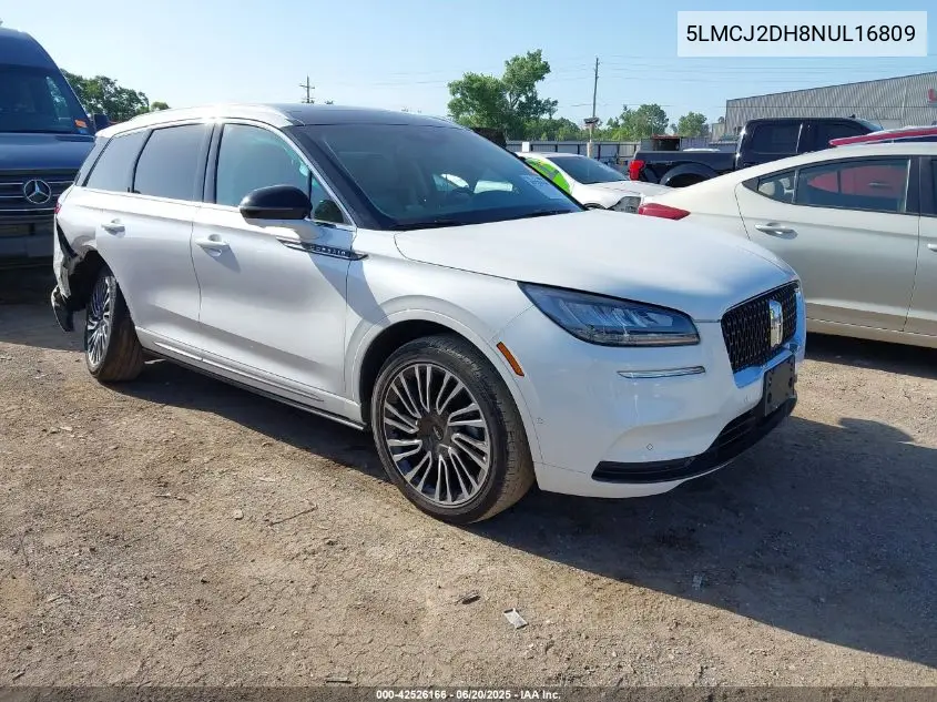 2022 Lincoln Corsair Reserve VIN: 5LMCJ2DH8NUL16809 Lot: 42526166