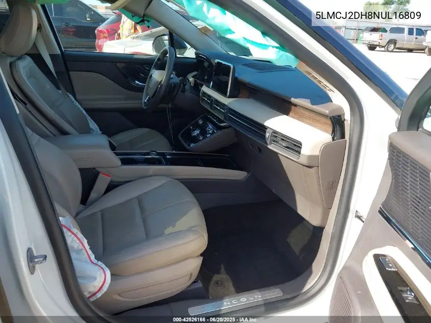 2022 Lincoln Corsair Reserve VIN: 5LMCJ2DH8NUL16809 Lot: 42526166