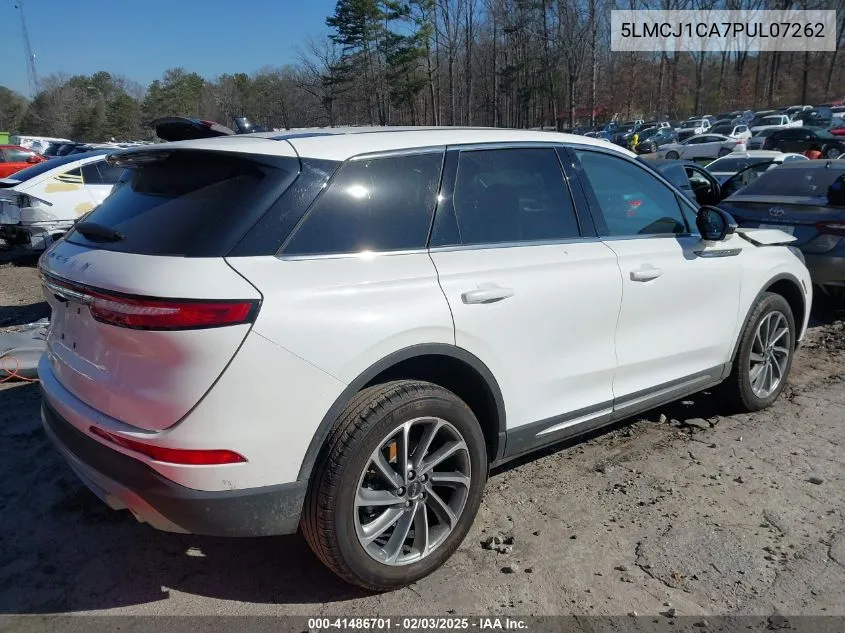 2023 Lincoln Corsair Standard VIN: 5LMCJ1CA7PUL07262 Lot: 41486701