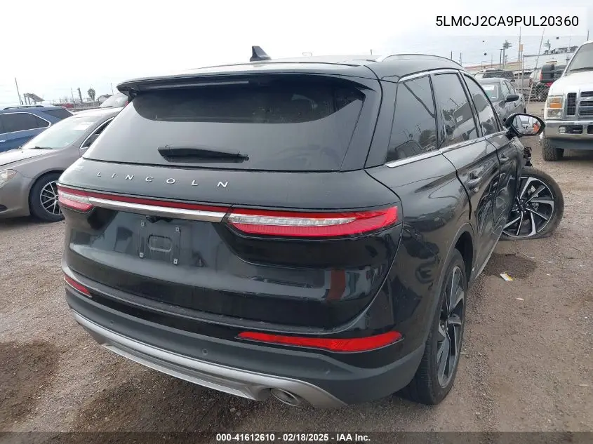 2023 Lincoln Corsair Reserve VIN: 5LMCJ2CA9PUL20360 Lot: 41612610