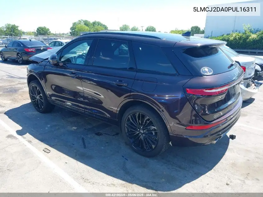 2023 Lincoln Corsair Reserve VIN: 5LMCJ2DA0PUL16311 Lot: 42190225