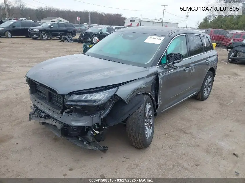 2024 Lincoln Corsair Premiere VIN: 5LMCJ1CA7RUL01805 Lot: 41508518